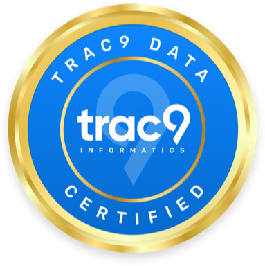 Trac9 Data Certified